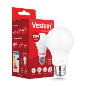 Лампа LED VESTUM A60 12W 4100K 220V E27